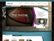 Tablet Screenshot of acculiftflooring.com